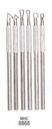 Sada kovových očiek 6-dielna